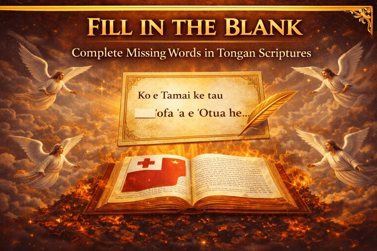 Bible fill in the blanks preview